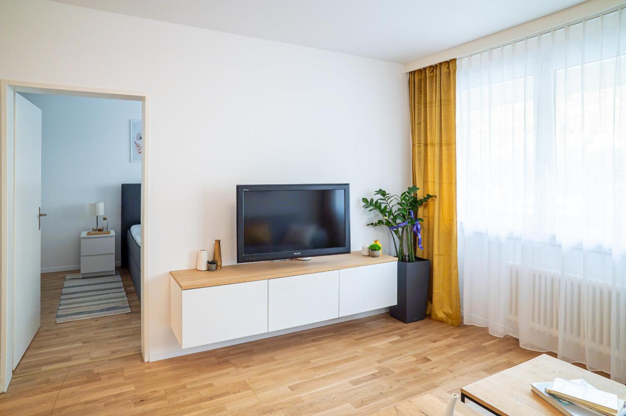 Expo-Basel-Ch Apt, Amazon Prime Video, Wifi, Coffee & Tee, Popcorn, Kitchen Exterior photo