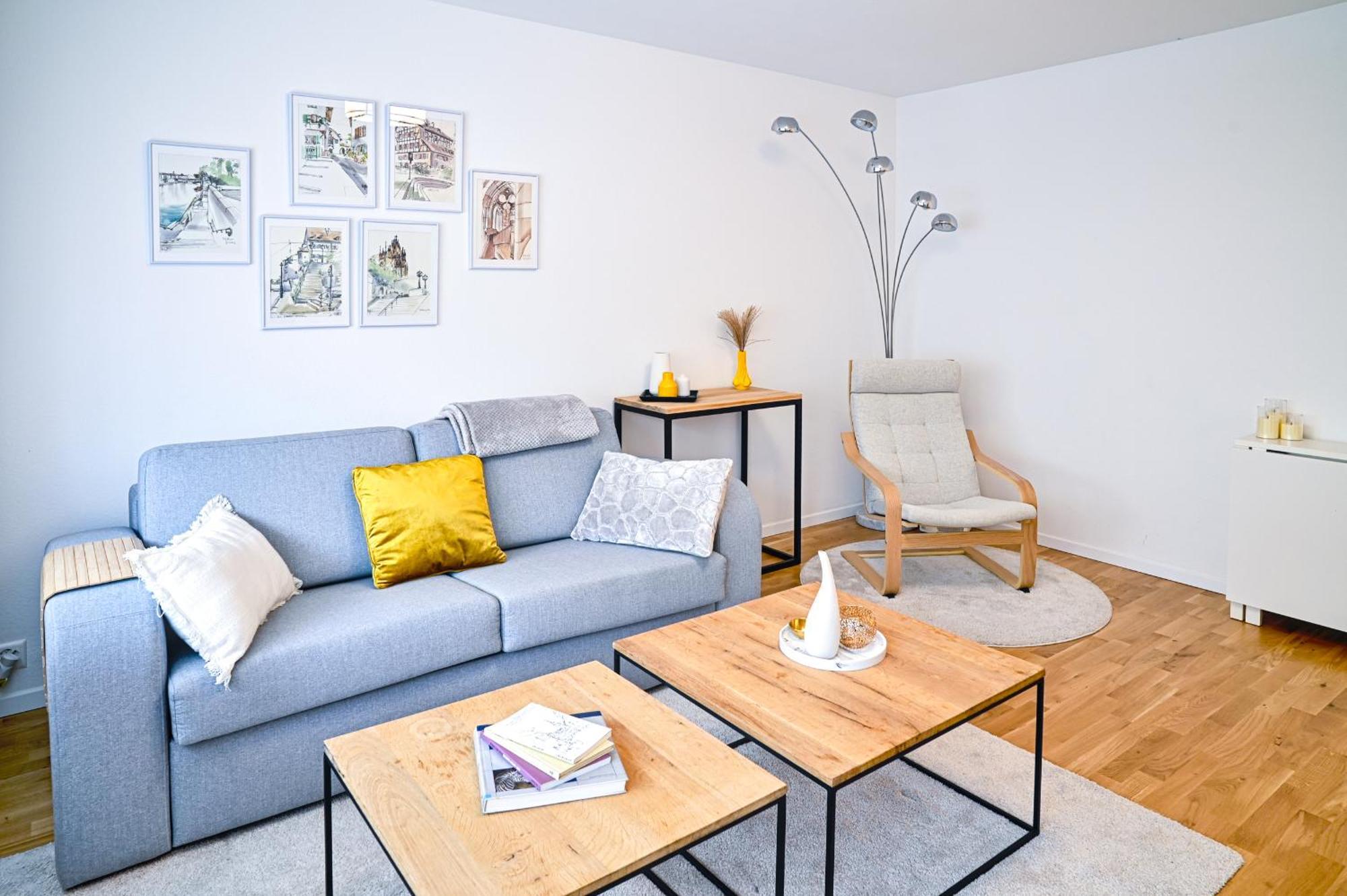 Expo-Basel-Ch Apt, Amazon Prime Video, Wifi, Coffee & Tee, Popcorn, Kitchen Exterior photo